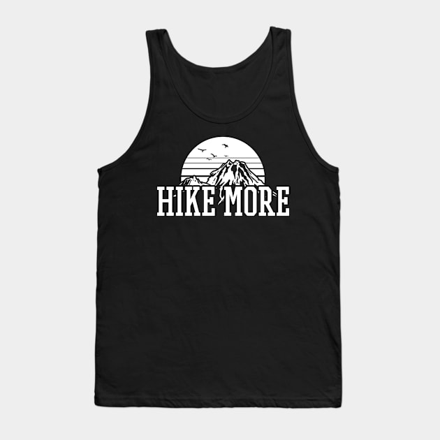 Hiking Hiker Tank Top by KAWAIITEE